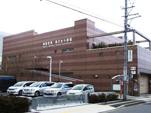 名古屋市西図書館の外観