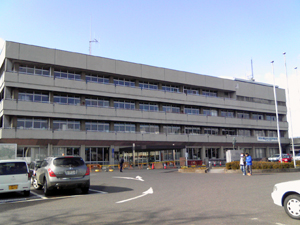 須賀川市図書館の外観